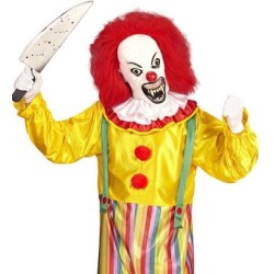 CARETA PAYASO ASESINO IT CON PELUCA 2