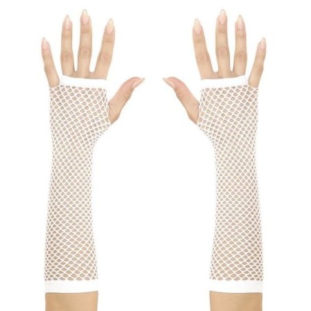 GUANTES BLANCOS CALADOS                           
