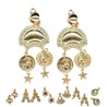 PENDIENTES DORADOS                               