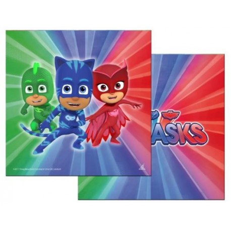 SERVILLETAS PJ MASKS