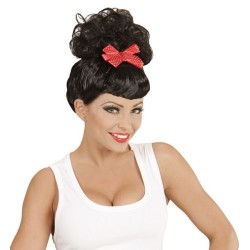 PELUCA PIN UP CON PAÑUELO O LAZO  2
