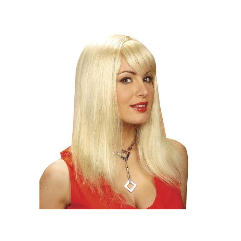 PELUCA LISA CON FLEQUILLO 