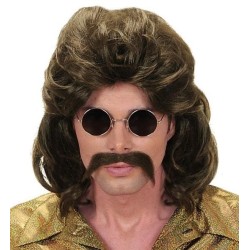 PELUCA Y BIGOTE AÑOS 70 2
