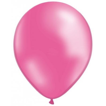 GLOBOS LÁTEX METALIZADOS 100 UNIDADES 