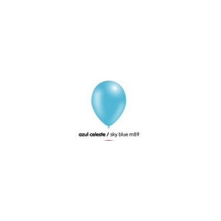 GLOBOS LÁTEX METALIZADOS 50 UNIDADES