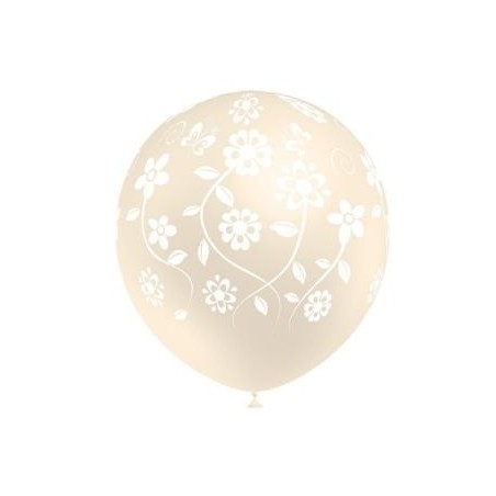GLOBOS FLORES BODA