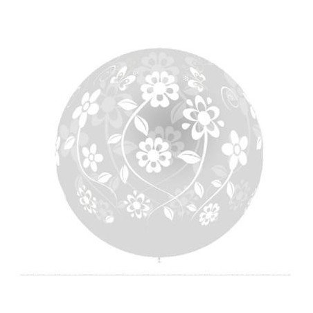 GLOBOS FLORES BODA