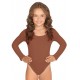 BODY/MAILLOT MANGA LARGA COLOR INFANTIL