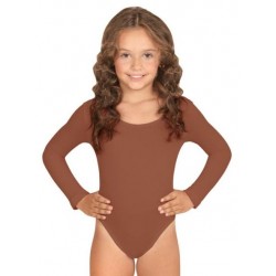 BODY/MAILLOT MANGA LARGA COLOR INFANTIL