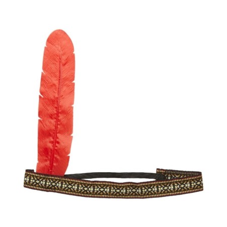 CINTA INDIO CON PLUMA                             