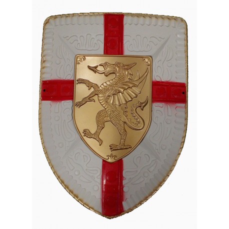 ESCUDO MEDIEVAL DRAGÓN