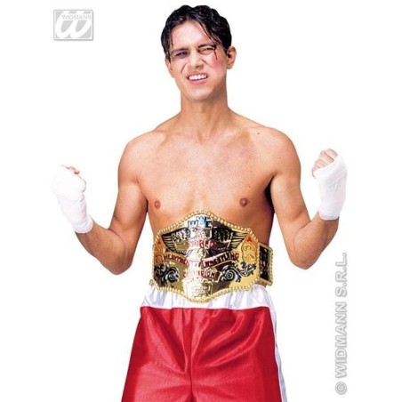 CINTURÓN BOXEO CAMPEÓN DEL MUNDO     