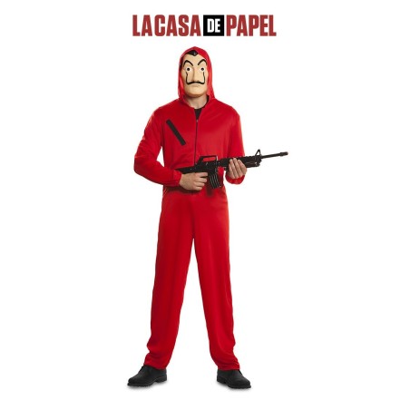 DISFRAZ LADRÓN LA CASA DE PAPEL  ADULTO