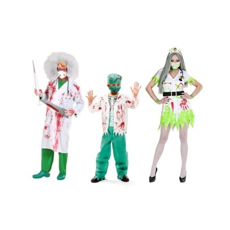 DISFRAZ DE ENFERMERA TÓXICA MUJER
