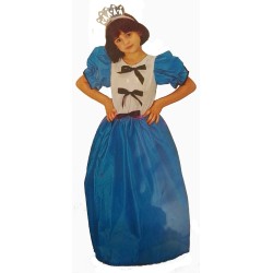 DISFRAZ DE PRINCESA AZUL NIÑA 2