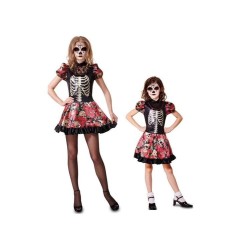 DISFRAZ DE KATRINA DÍA DE LOS MUERTOS NIÑA 2