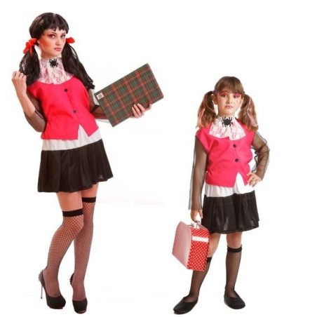 DISFRAZ DE ESTUDIANTE DRÁCULA MUJER