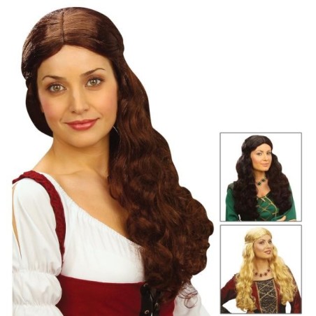 PELUCA DAMA MEDIEVAL                              