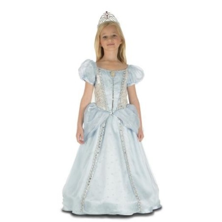 DISFRAZ DE PRINCESA AZUL INFANTIL