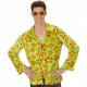 CAMISA FLORES HIPPIE TERCIOPELO 