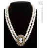 COLLAR DE PERLAS CON CAMEO                        