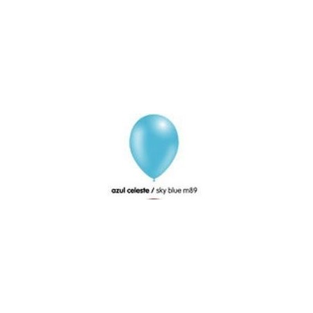GLOBOS LÁTEX METALIZADOS 50 UNIDADES