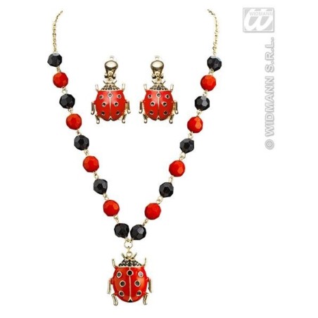 COLLAR Y PENDIENTES MARIQUITA                     
