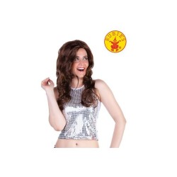 PELUCA RIZADA CASTAÑA  2