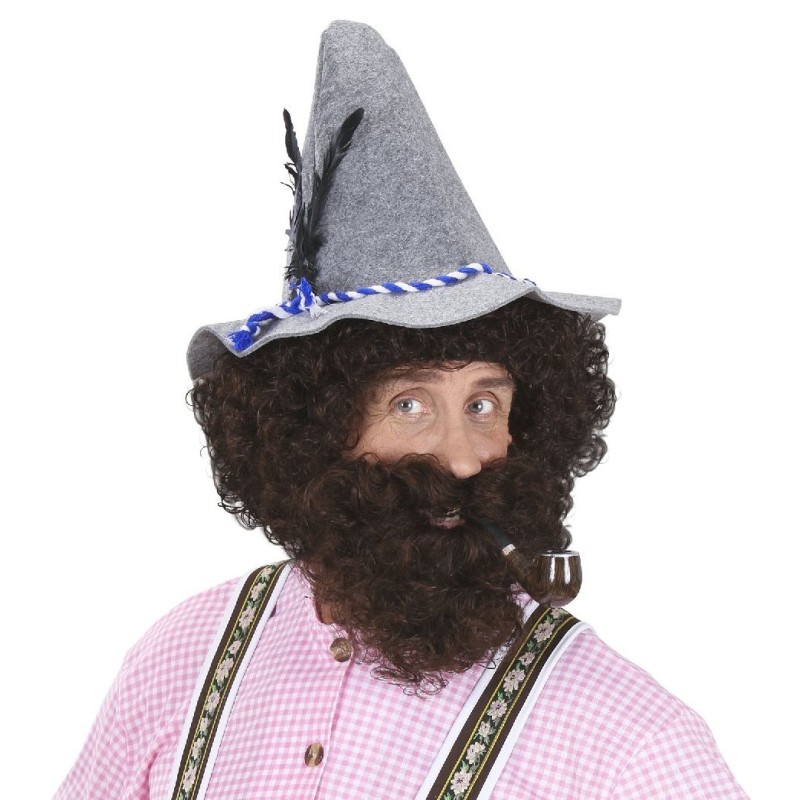 PELUCA Y BARBA COLORES SURTIDOS 