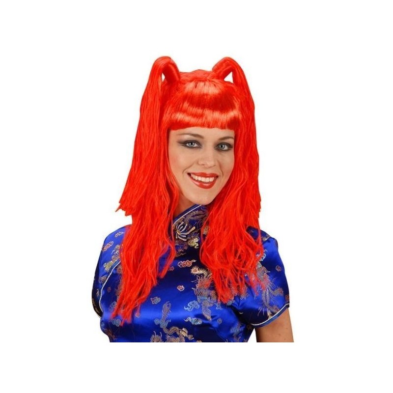 PELUCA CON COLETAS DE COLORES 