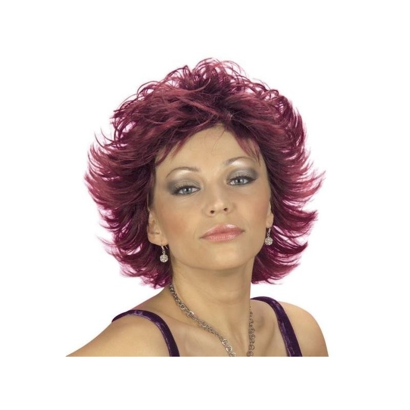 PELUCA EFECTO MOJADO DESPEINADA 