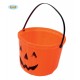 CUBO CALABAZA PARA CHUCHES PVC