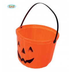 CUBO CALABAZA PARA CHUCHES PVC