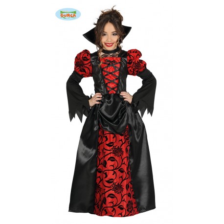DISFRAZ DE VAMPIRESA NIÑA