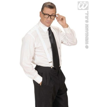 CORBATA NEGRA DE RASO                            