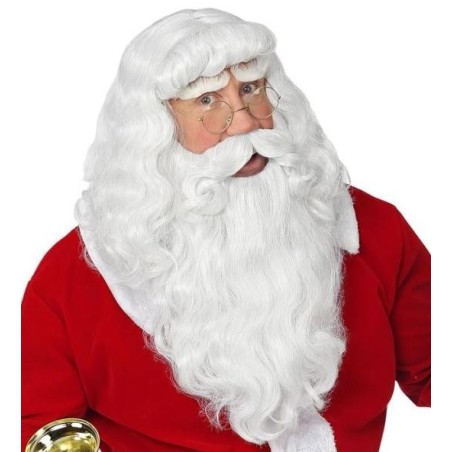 PELUCA PAPÁ NOEL DE LUJO