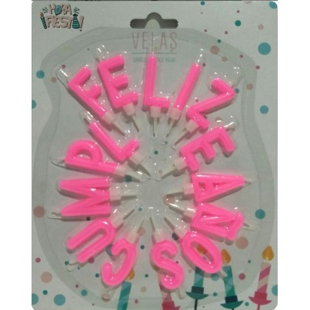 VELAS FELIZ CUMPLEAÑOS 