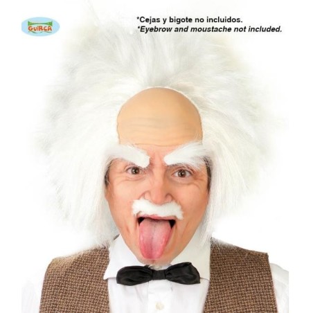 PELUCA BLANCA PROFESOR CHIFLADO