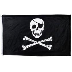 BANDERA PIRATA DE TELA