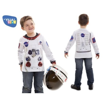 CAMISETA ASTRONAUTA MANGA LARGA INFANTIL 