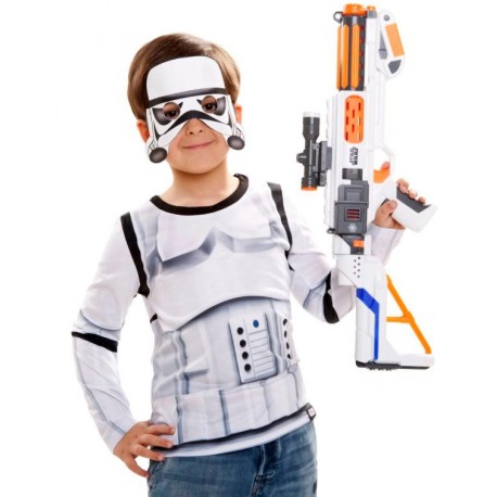 CAMISETA STORM TROOPER MANGA LARGA INFANTIL