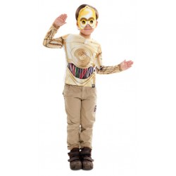 CAMISETA C3PO MANGA LARGA INFANTIL