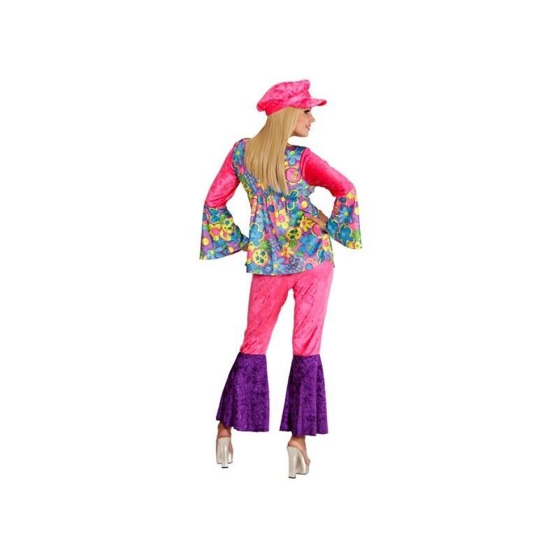 DISFRAZ DE HIPPIE MUJER