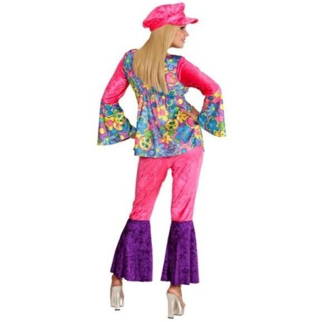 DISFRAZ DE HIPPIE MUJER