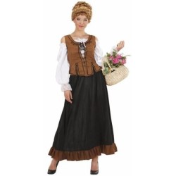 DISFRAZ DE CAMPESINA ADULTO 2