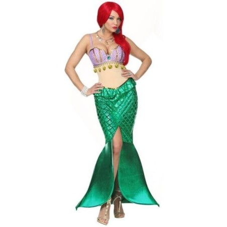DISFRAZ DE SIRENA ADULTO