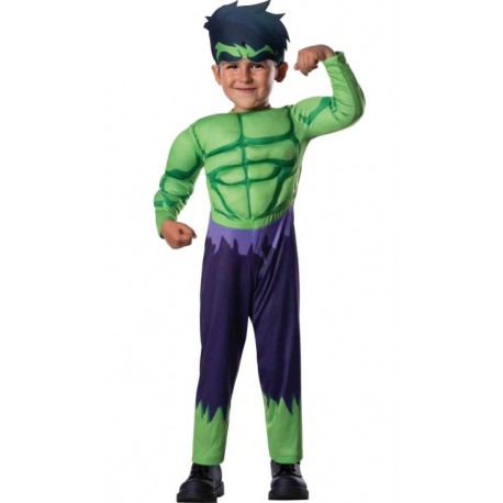 DISFRAZ DE HULK PRESCHOOL INFANTIL 