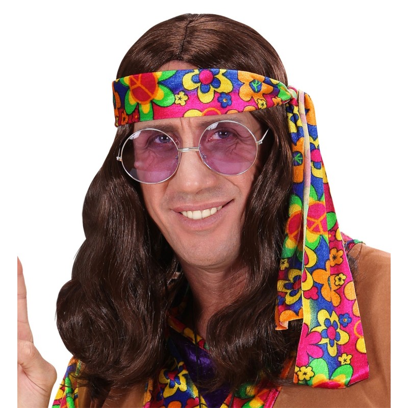 PELUCA HIPPIE CON CINTA  