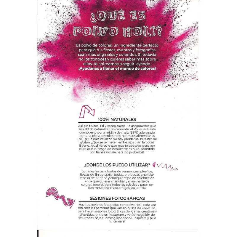 POLVOS HOLI 100GR
