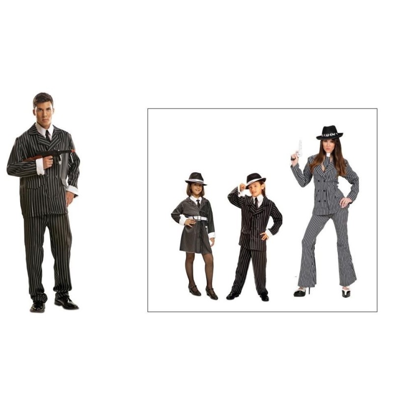 DISFRAZ DE GANGSTER ADULTO